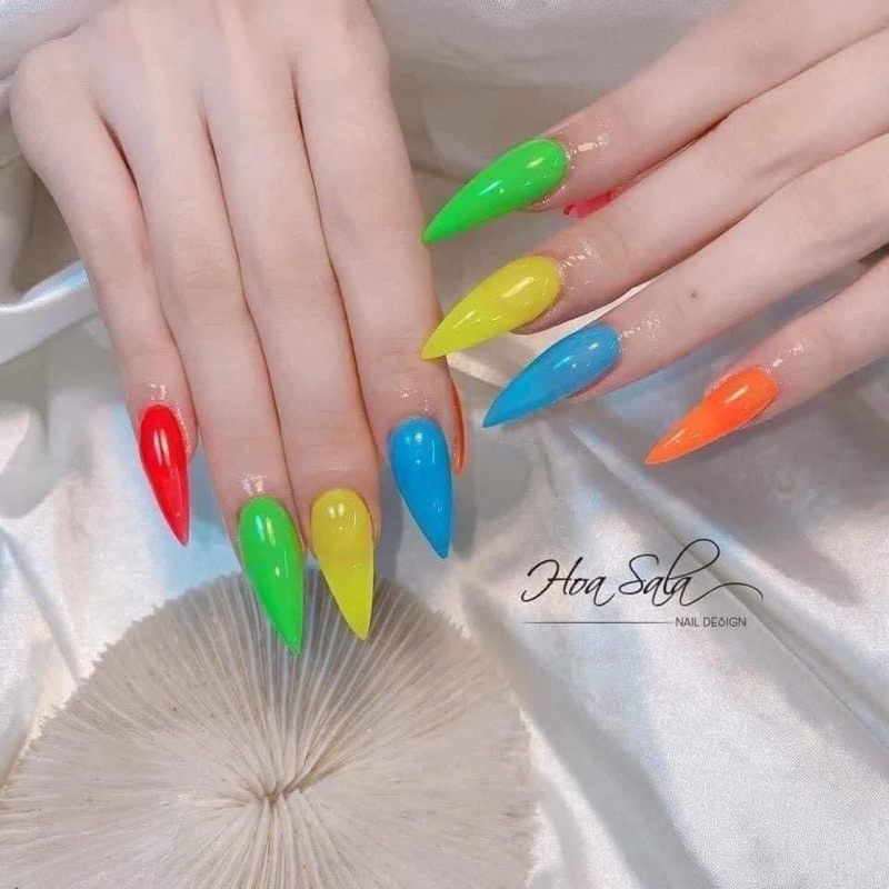 Set Sơn Gel Neon 9 Màu Hãng Honey Siêu Đẹp💅