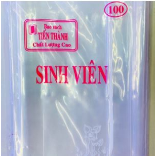 Bìa kiếng bao sách, bìa kiếng bao tập nhiều kích thước