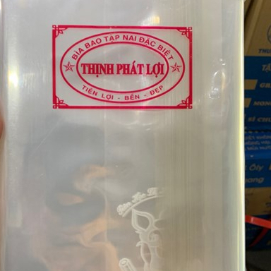 Bìa kiếng bao sách, bìa kiếng bao tập nhiều kích thước