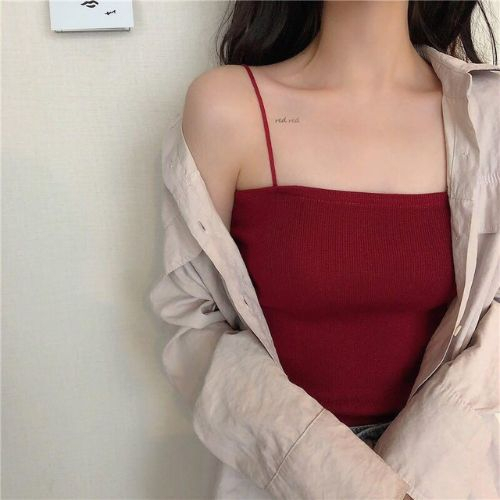 Áo 2 dây sọc ngang dây bún sexxy, Áo kiểu hai dây dáng ôm