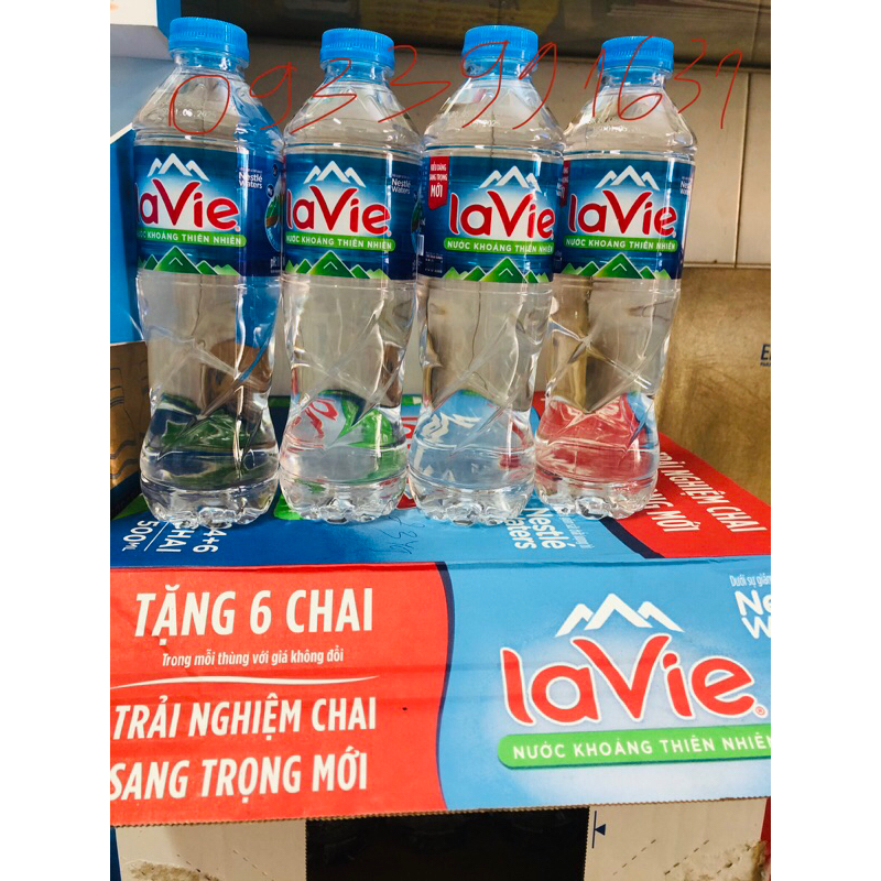 Nước suối Lavie-chai 500ml