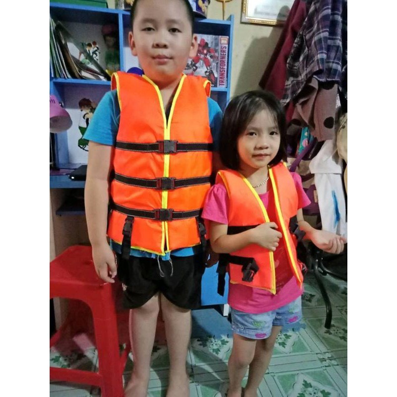 Áo phao bơi người lớn và trẻ em, áo phao cứu hộ cao cấp, Áo Phao Cứu Hộ Cho Bé Từ 15-27kg