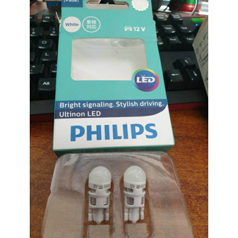 Bóng PHILIPS .OsRAm t10 trắng 12v(1cap)