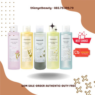 Nước hoa hồng cấp ẩm cho da Mamonde Rose Water Toner 250ml