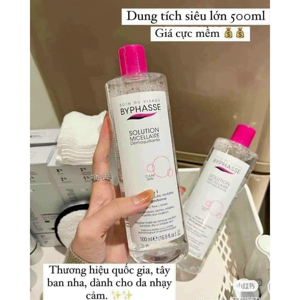 Nước Tẩy Trang Byphasse Solution Micellaire