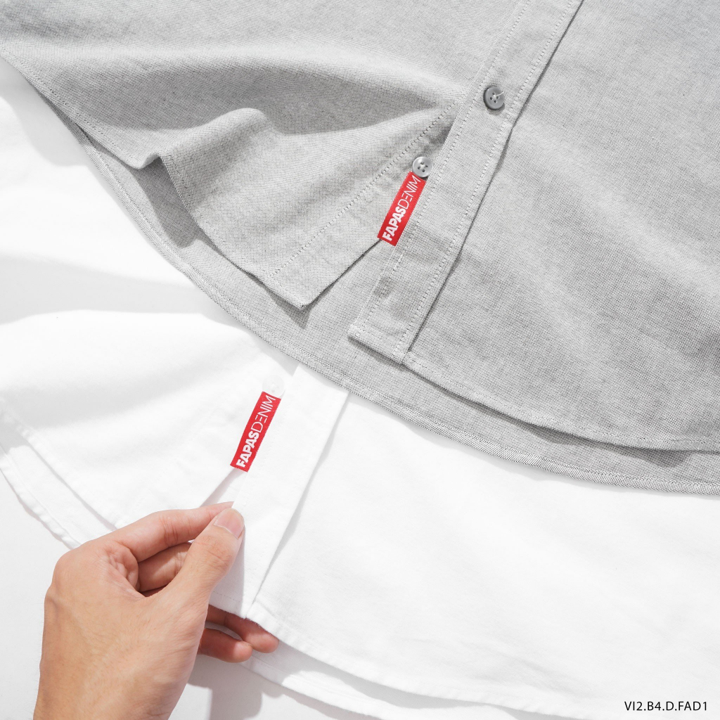 Áo sơ mi nam dài tay oxford DICYDE VI2.ĐH.D.FA.01 cao cấp