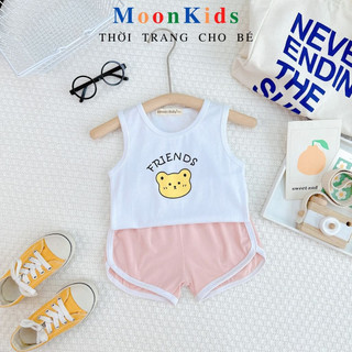 Bộ Quần Áo Ba Lỗ Cho Bé️🎽THUN LẠNH 100%️🎽họa tiết siêu dễ thương dành cho bé từ 6-18kg,hàng có sẵn giao ngay