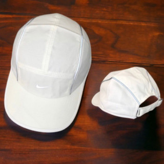 Mũ lưỡi trai Nón kết N.ike cao cấp 5Panel Vải dù Màu Trắng Phối Nỉ 2 cạnh Thoáng khí N-381.