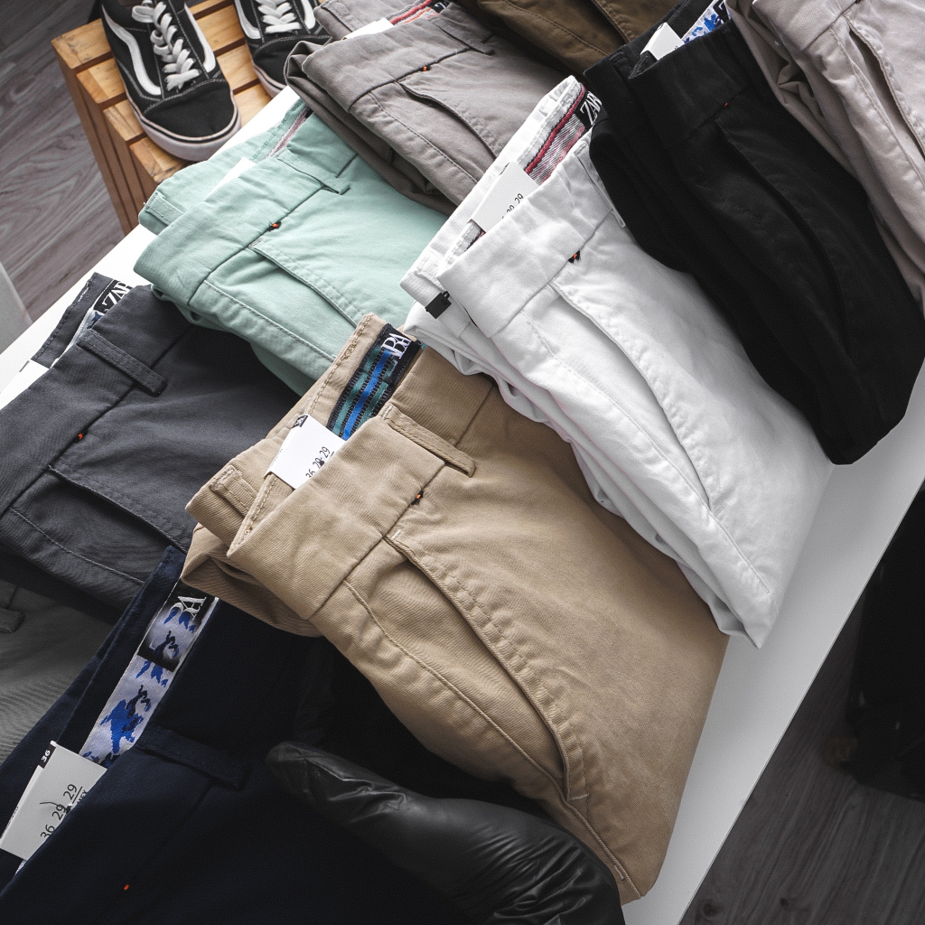 HÀNG VNXK - Quần kaki nam co giãn thoái dáng SlimFit ôm vừa không ôm sát