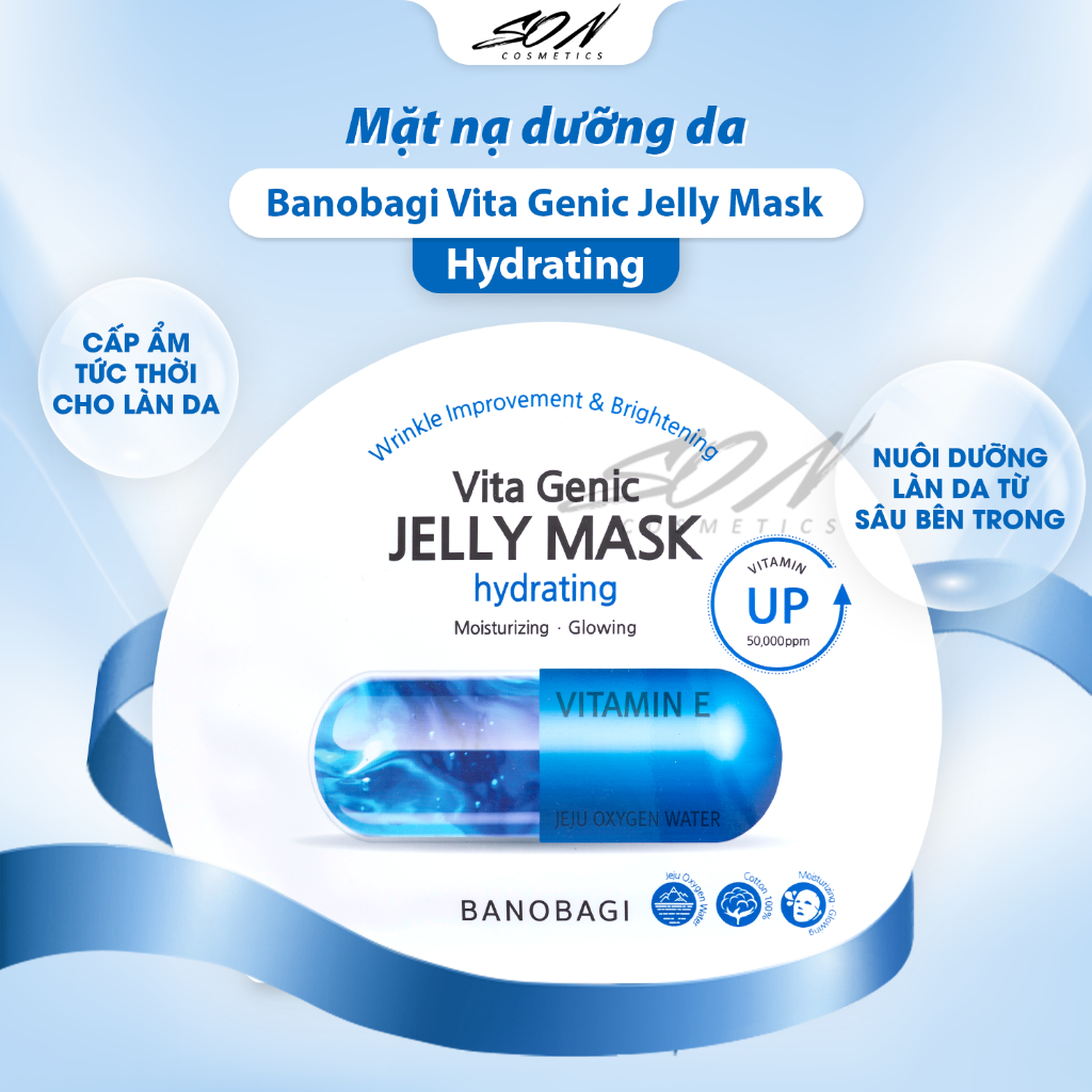 Măt nạ Banobagi Vita Genic Jelly Mask vitamin A, C, D, E DƯỠNG TRẮNG DA