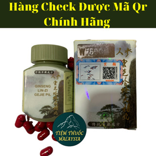 Tăng Cân - GinSeng Lin – Zi Gejie Pil – Nhân Sâm Linh Chi Đại Bổ Hoàn 30 Viên