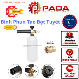 Bình Phun Tạo Bọt Tuyết Gắn Súng Xịt Rửa Xe-Tăng Kèm Khớp Nối Nhanh