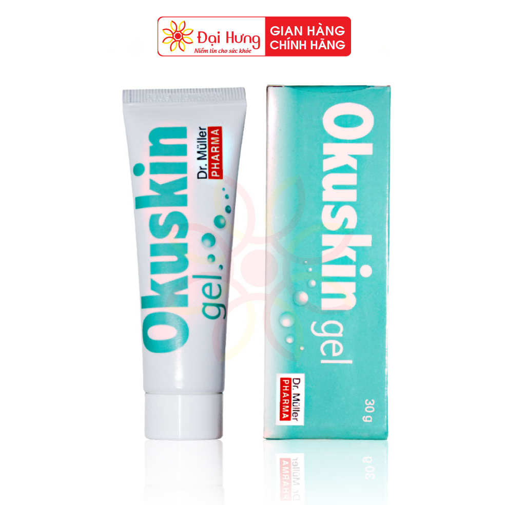 Gel Bôi Vết Thương Hở Okuskin Ngăn Ngừa Sẹo Và Rạn Da