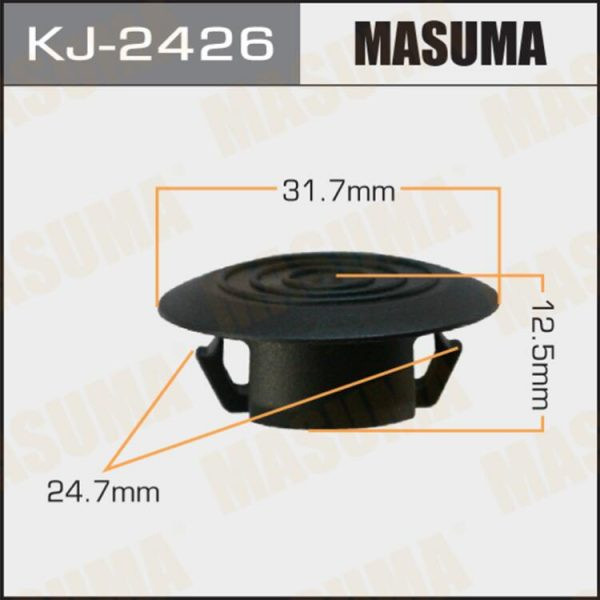 Chốt Nhựa Đa Năng xe INNOVA, HILUX, FORTUNER ( KJ-2426- BỘ 10 CHỐT)Thương hiệu MASUMA ( Nhật Bản) bảo hành 12 tháng
