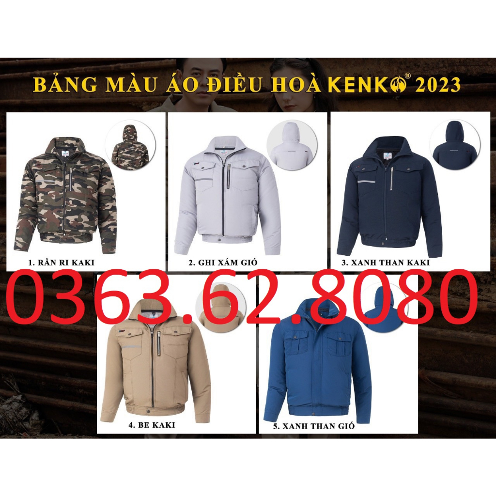 Phụ kiện áo điều hòa Kenko- Hàng chính hãng 2023