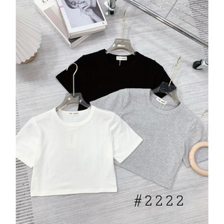 Áo thun form babytee trơn dáng croptop basic TA-2222