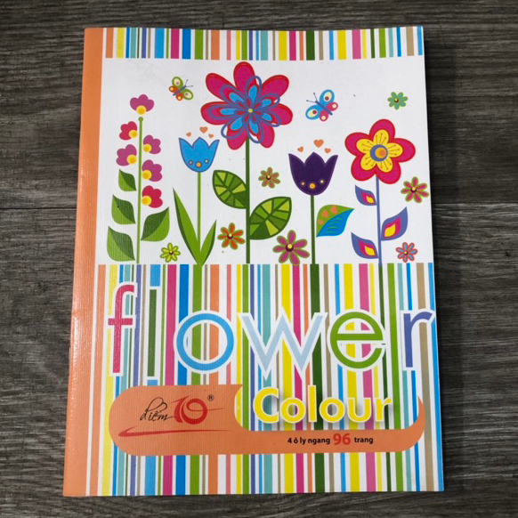 Tập học sinh 96 trang 4 ô ly ngang Điểm 10 NB58