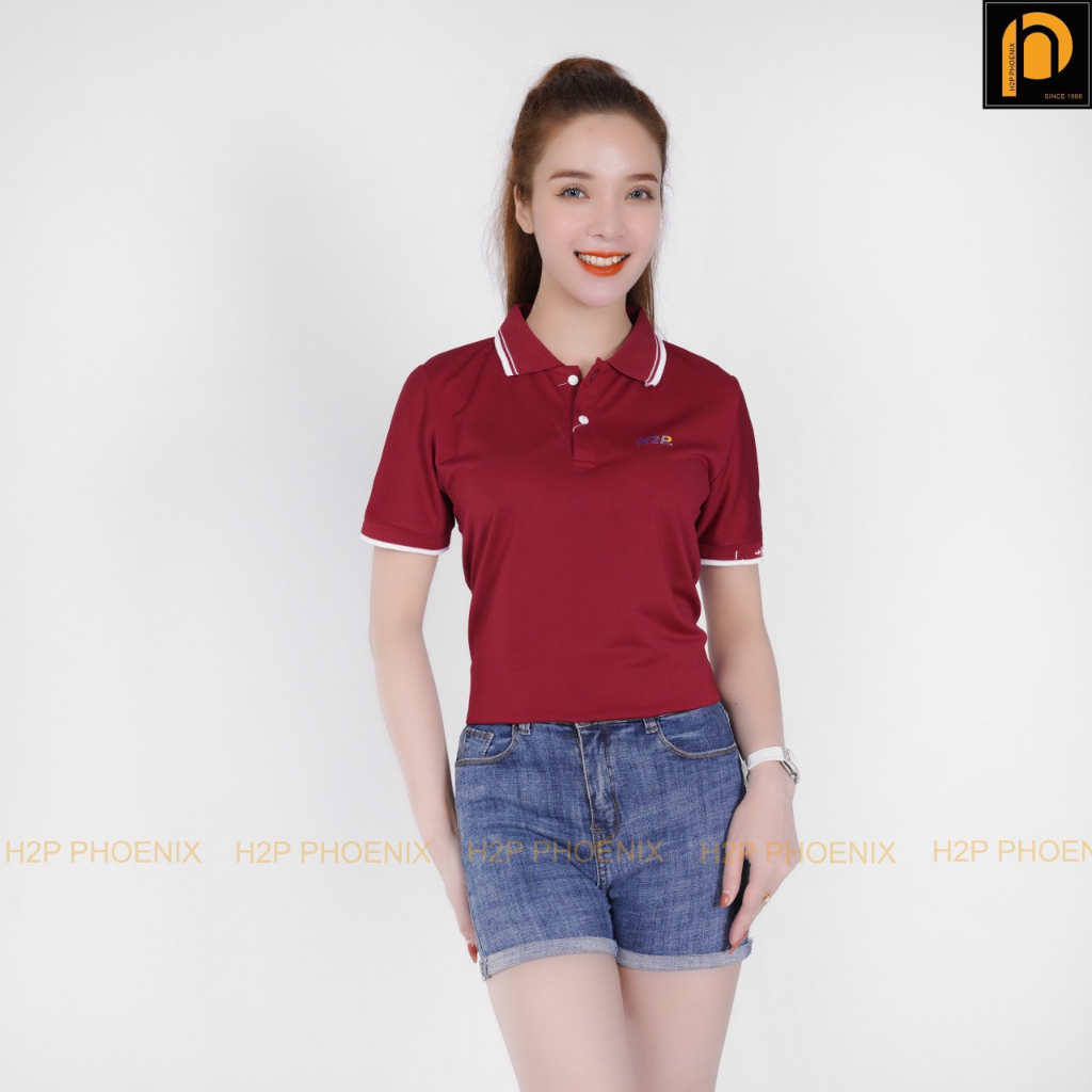 Áo Polo Nữ Chất Cotton TC Cao Cấp Áo Thun Cổ Bẻ Cộc Tay Mềm Mại Siêu Mát PL07