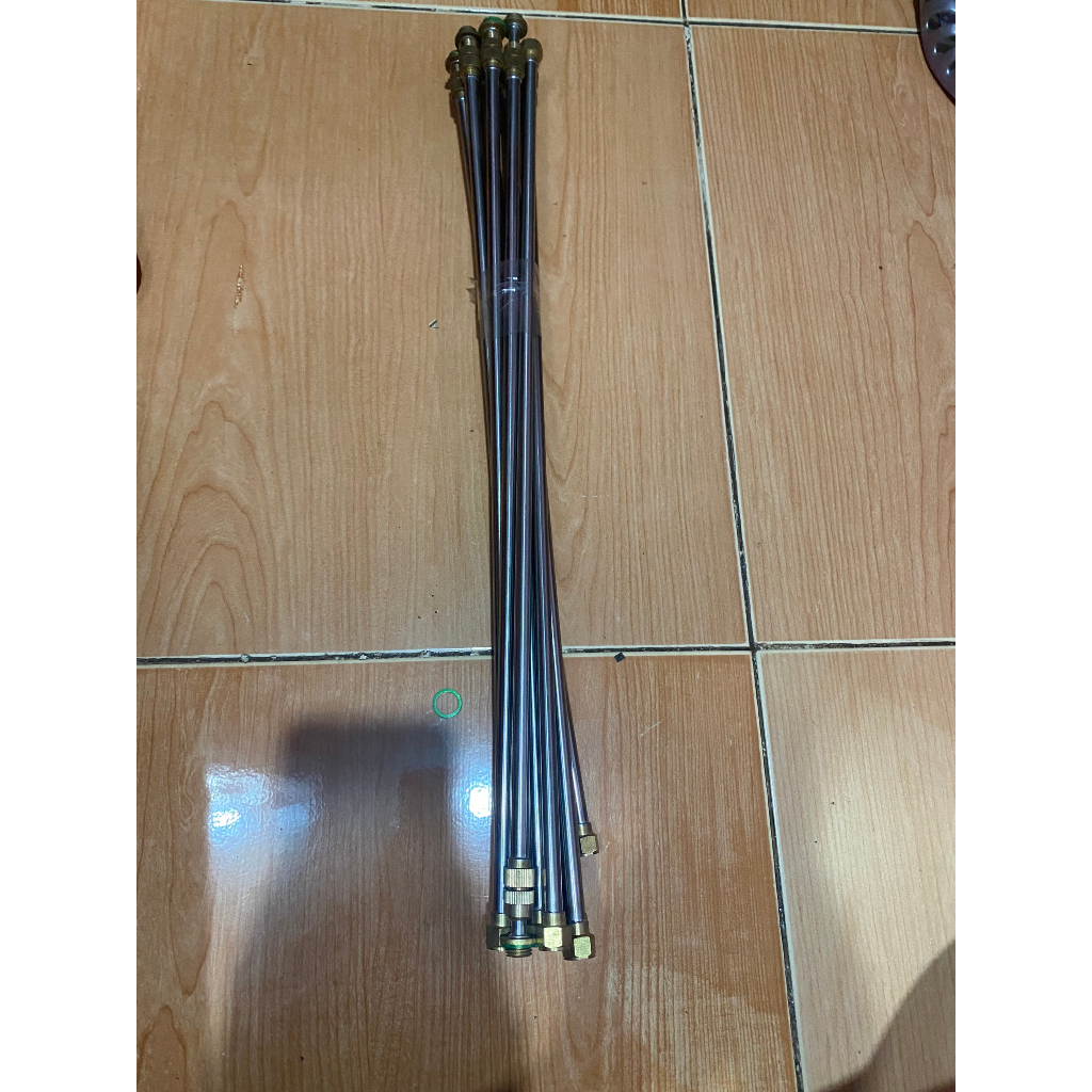 CẦN RÚT PHUN XỊT INOX DÀI 50-110CM ĐẦU BẰNG ĐỒNG