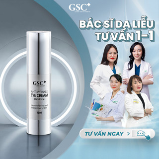Kem trị thâm mắt GSC Anti Wrinkle Eye Cream 15ml giảm thâm mắt, bọng mắt, chống nhăn