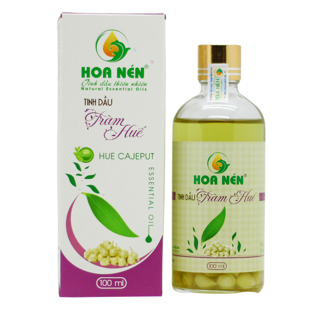 Tinh dầu Tràm Huế Ngâm Củ Nén Hoa Nén - Chuẩn VietGAP - Chăm sóc mẹ và bé - 100ml