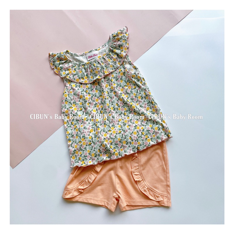 Set Little chất cotton mềm mát cho bé gái