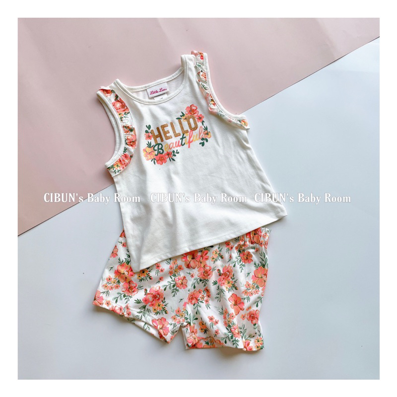 Set Little chất cotton mềm mát cho bé gái