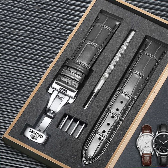 Dây da đồng hồ Orient cao cấp