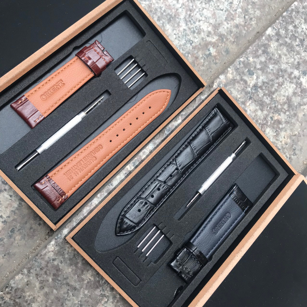 Dây da đồng hồ Orient cao cấp