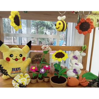 Đan len handmade, móc khóa len handmade, móc khóa handmade LENTOT 6*3cm làm quà tặng trang trí đáng yêu