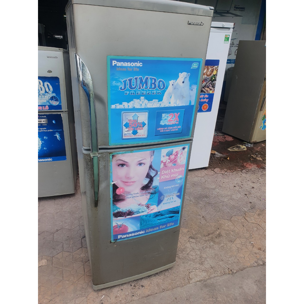 tủ lạnh panasonic 198 lít đã qua sử dụng chỉ giao tphcm, long an, tây ninh, bình dương, đồng nai