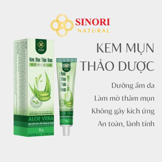 Kem mụn thảo dược Sinori loại bỏ thâm mụn làm mờ sẹo, tẩy tế bào chết 15g
