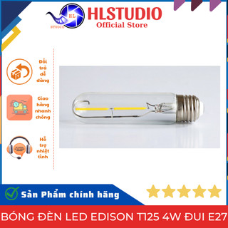 Bóng Đèn Led Edison T125 4W Đui E27 HL Studio
