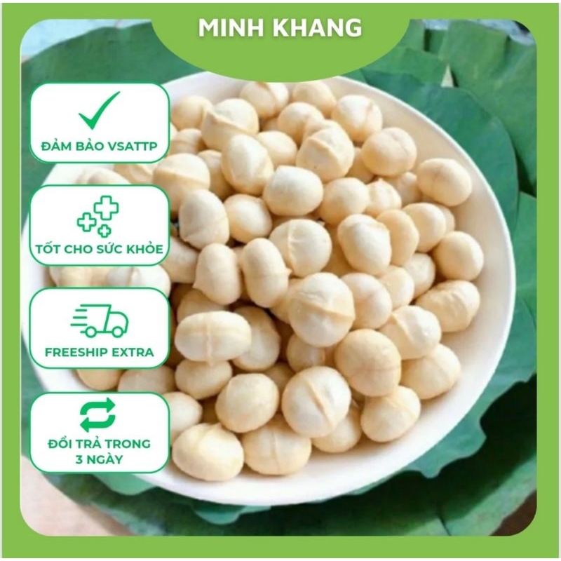 Nhân macca tươi chuyên dùng để làm sữa