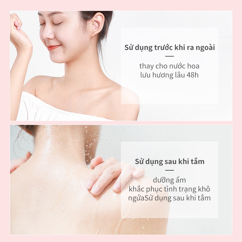 Kem Dưỡng Nách GMEELAN Kem Dưỡng Body Đào Niacinamide Lotion 150g Dưỡng ẩm Sáng Da Cream