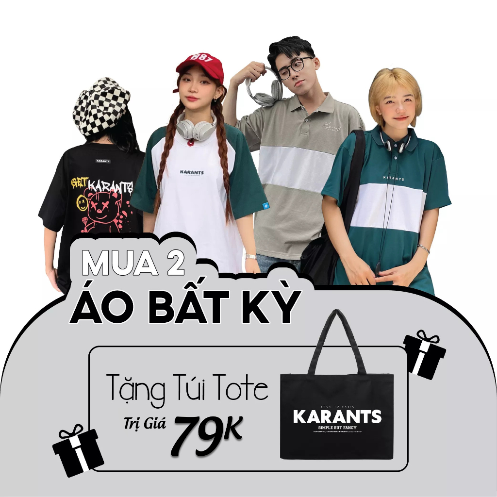 Áo Thun Tay Lỡ Local Brand Unisex Karants Tee 100% Cotton MONSTER - KR29