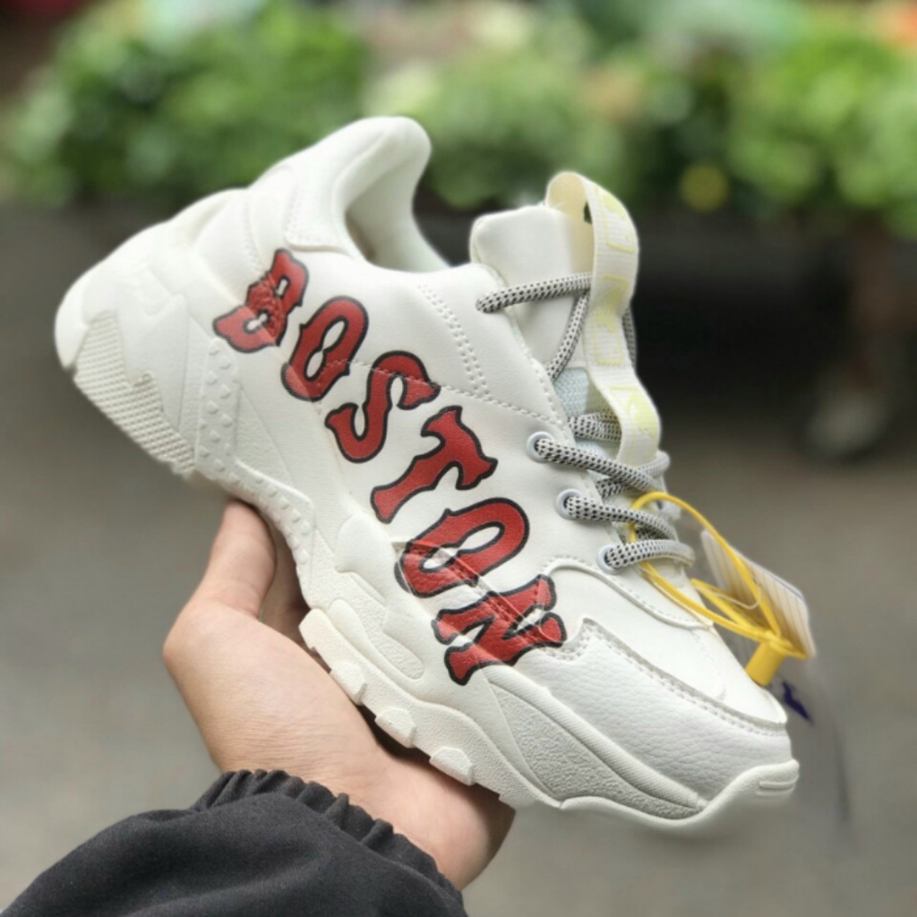 Giày Sneakers MLB Boston Đế Chunky 4cm