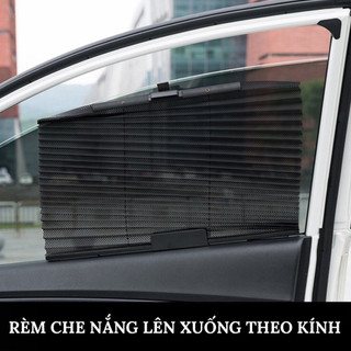 Rèm che nắng lên xuống theo kính thông minh cho xe ô tô