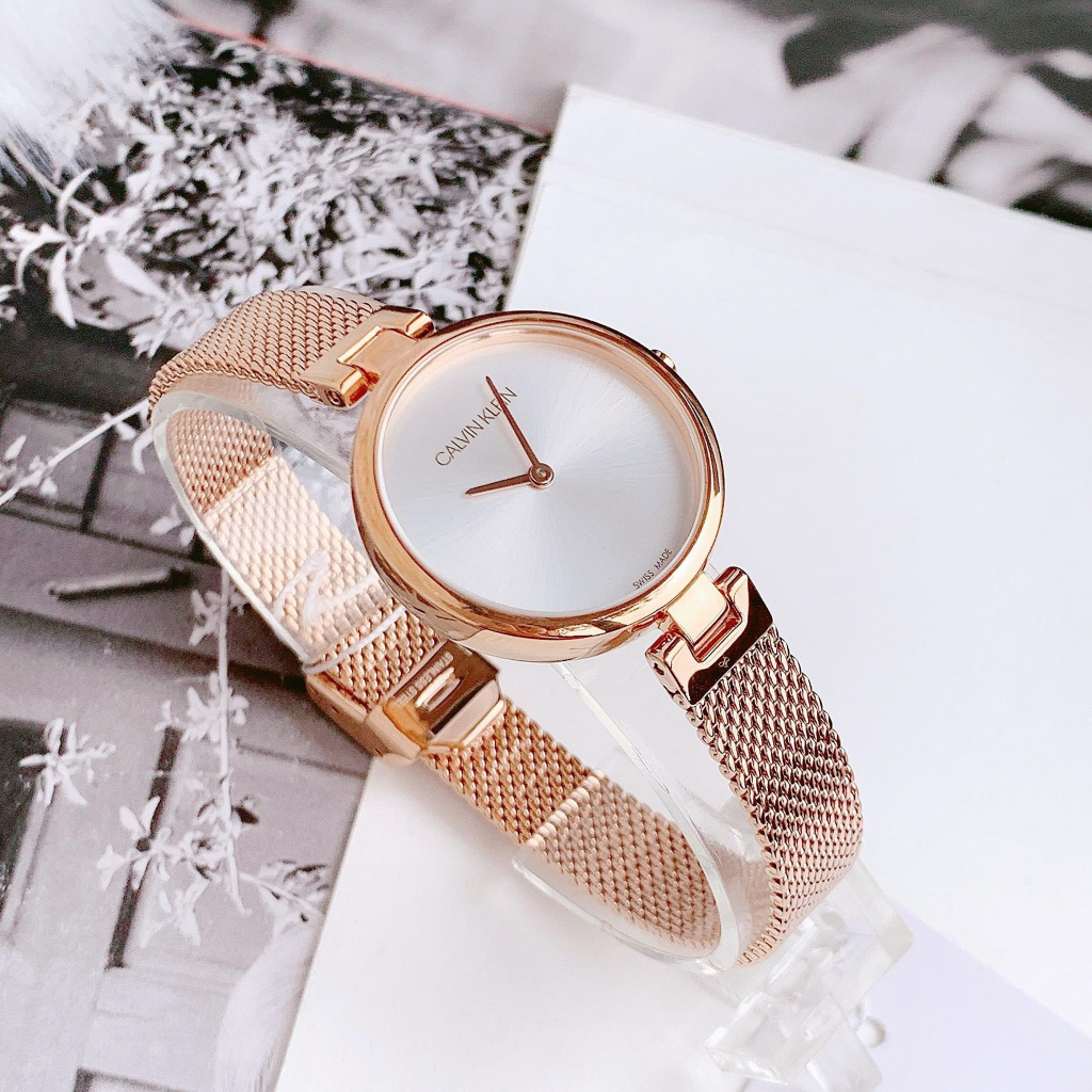 Đồng hồ Calvin Klein K8G23626 rosegold fullbox