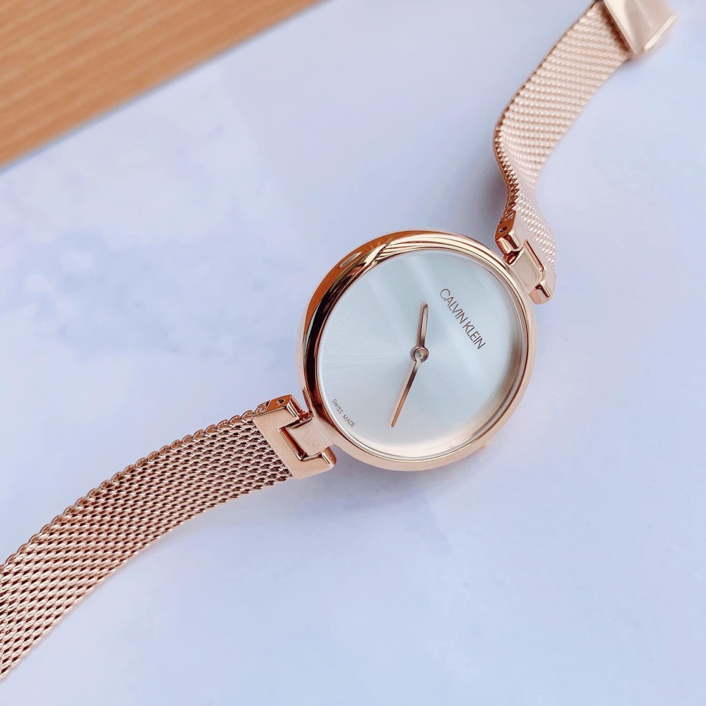 Đồng hồ Calvin Klein K8G23626 rosegold fullbox