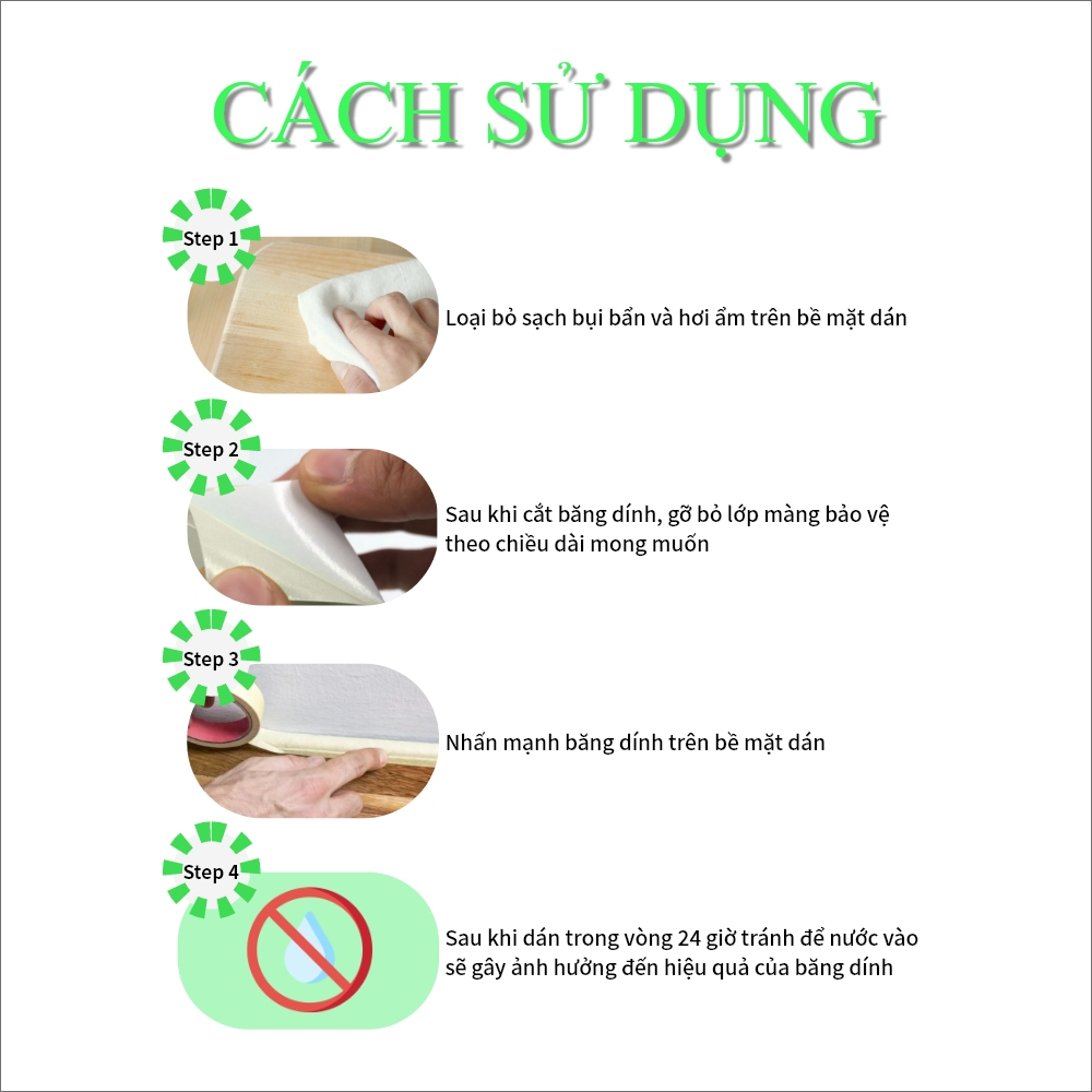 Băng keo dạ quang băng dính dạ quang SKORA kích thước 2cm x 15m phát sáng trong đêm thương hiệu Hàn Quốc nhập khẩu