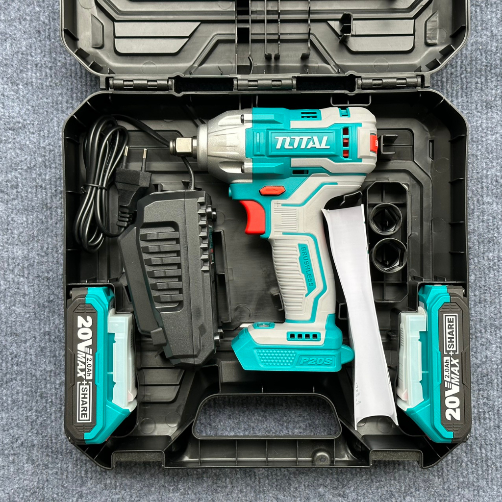 MÁY SIẾT BULONG DÙNG PIN TOTAL 20V  TIWLI20020 TIWLI2038