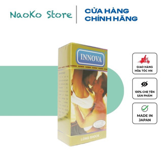 Bao Cao Su INNOVA GOLD Gân Gai, Chống Xuất Tinh Sớm, Kéo Dài Thời Gian Thời Gian Quan Hệ - Hộp 12c