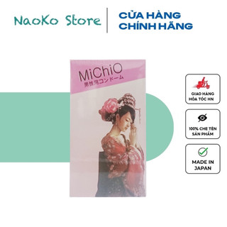 Bao cao su michio gân gai - nhật bản - hộp 12c