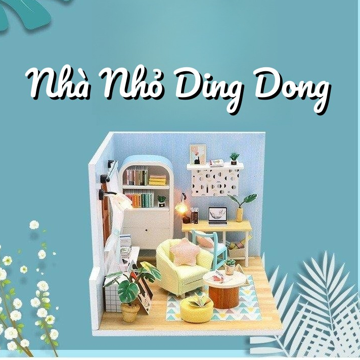 Mô hình đồ chơi sáng tạo DIY Phòng Búp Bê mini thủ công tự làm lấy bằng gỗ thiết kết nhiều phong cách kiến trúc hiện đại