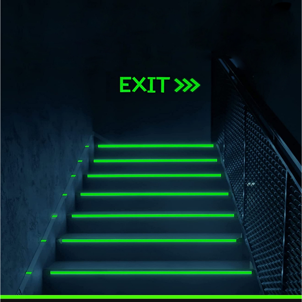 Băng keo dạ quang băng dính dạ quang SKORA  phát sáng trong đêm,decal dạ quang thương hiệu Hàn Quốc nhập khẩu