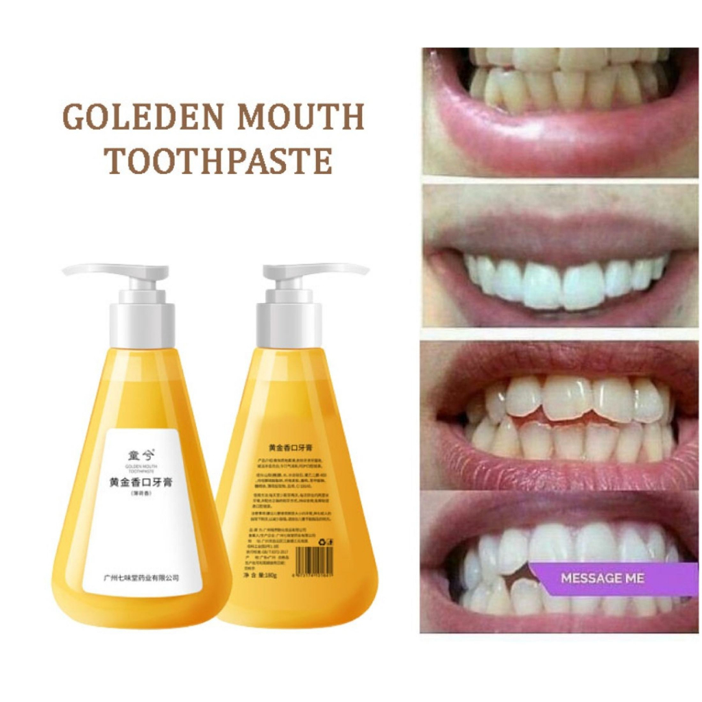 Kem đánh răng trắng răng thơm miệng trị hôi miệng kem trăng răng / răng loại bỏ màu vàng