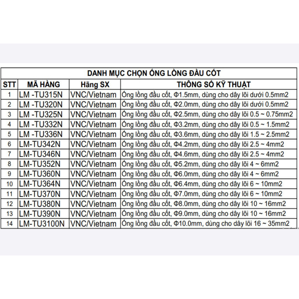 Ống gen lồng dùng cho tất cả máy in đầu Cos