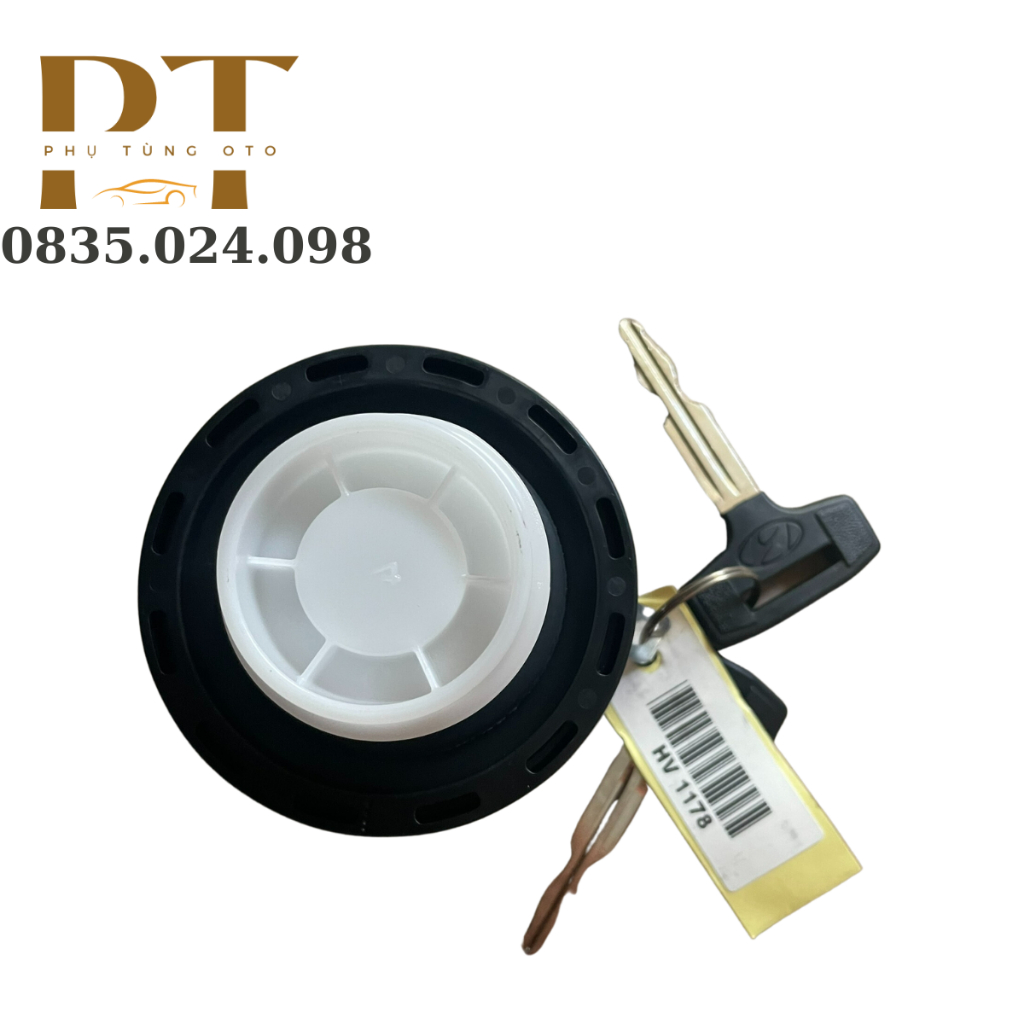 Nắp bình dầu hyundai 3t5,hd65,hd72,hd99 có khóa hàng xịn Mobis + 6.5% phí sàn