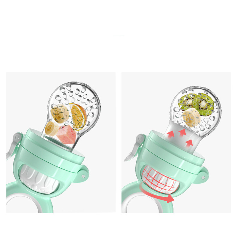 Túi Nhai Ăn Dặm Silicon Chống Hóc Cho Bé, Túi Nhai Hoa Quả Chống Hóc Cho Trẻ Nhỏ An Toàn Tiện Lợi